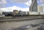 SP Patch 1121 (Former SP 2536) working the west end of the Sparks NV Yard