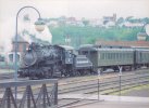 Baldwin Locomotive Works #26 pulls the Steamtown Daily excursion