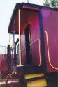 Located in Panama Beach Florida, this caboose is unmarked, but well kept. Cris Woodbury photos