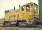 UP SW10 #1205 at the Stockton Tower. Russ Johnson photo