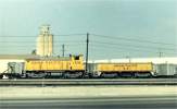 UP 1318 and Slug 9 in Los Angeles. Russ Johnson photo