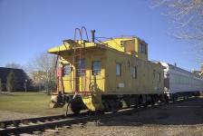 Union Pacific 25184 on display at the Depot museum in Evanston WY