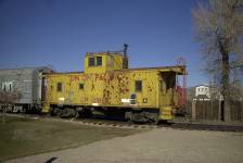 Union Pacific 25184 on display at the Depot museum in Evanston WY