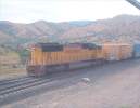 UP 4134 is EB DPU at the east end of Walong. Brent Dickson photo