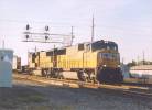 UP 4240 South at the Stockton Tower