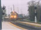 UP 5027 Leads a Westbound intermodel train at Davis CA