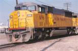 UP 6196 West at the Stockton Tower. Russ Johnson photo