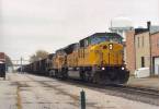 Union Pacific 8030 westbound Coal train at Sedalia MO