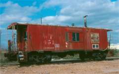 Western Pacific 451 as she looks today in Monroe LA